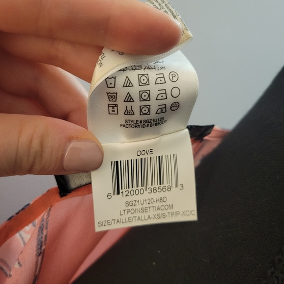 BCBG Dove Pink Blouse Size Xs/S - Picture 6 of 9